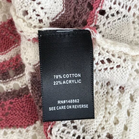 Torrid Open Stitch Pullover V-Neck Cinched Front Sweater Women's Plus Size 2/2X - Picture 10 of 12